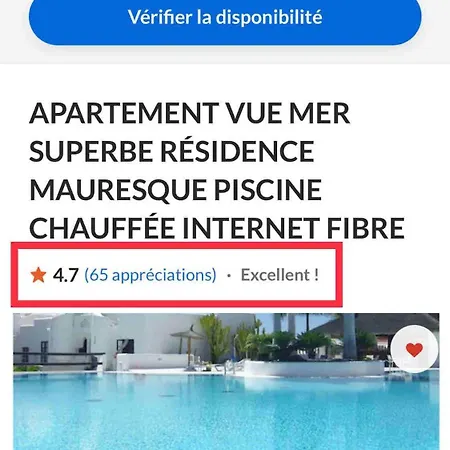 Elegant - Oceanview, Heated Pool Appartement *